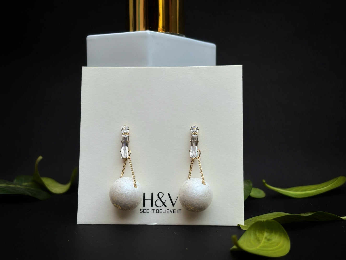 6 Pairs of Earrings & 1 Free pendant by hvjewellery.in