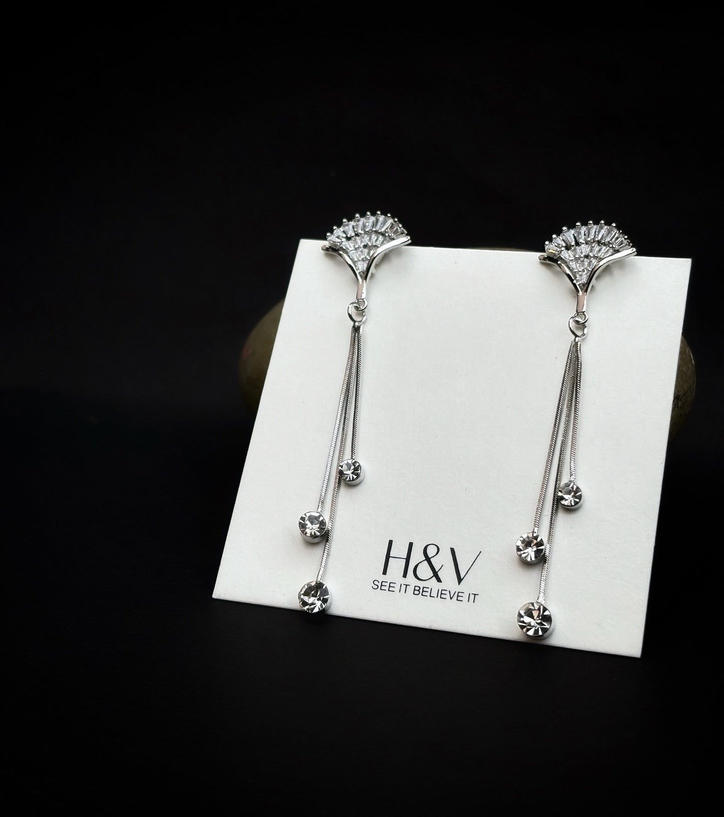 6 Pairs of Earrings & 1 Free pendant by hvjewellery.in